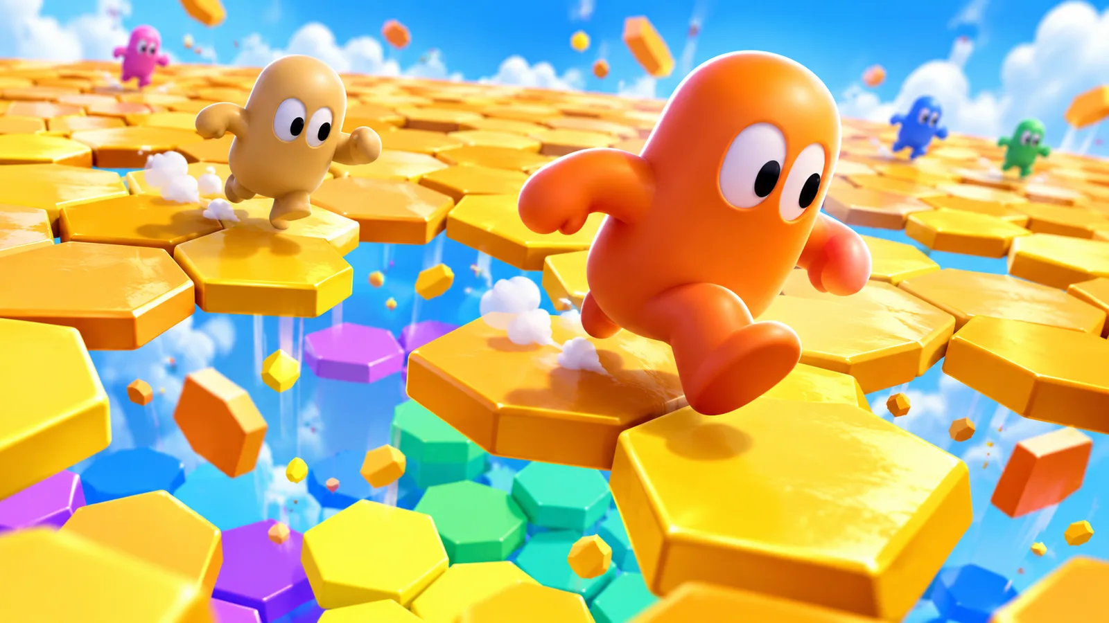 Hex Drop.io game artwork