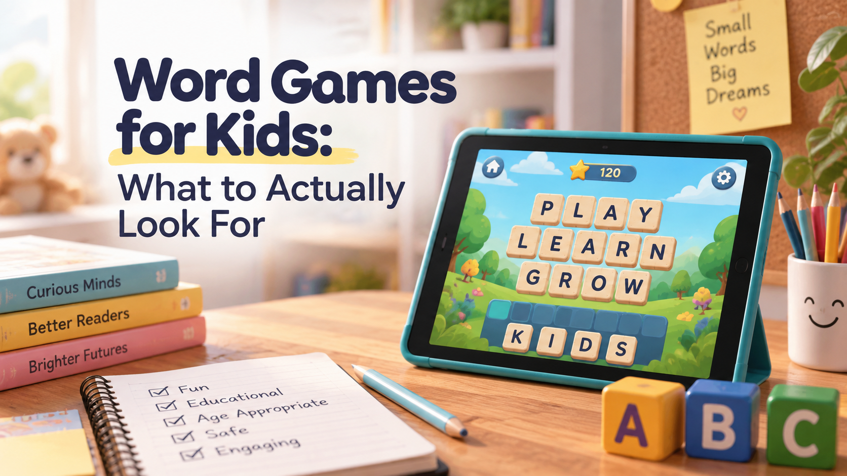 Word Games for Kids: What to Actually Look For