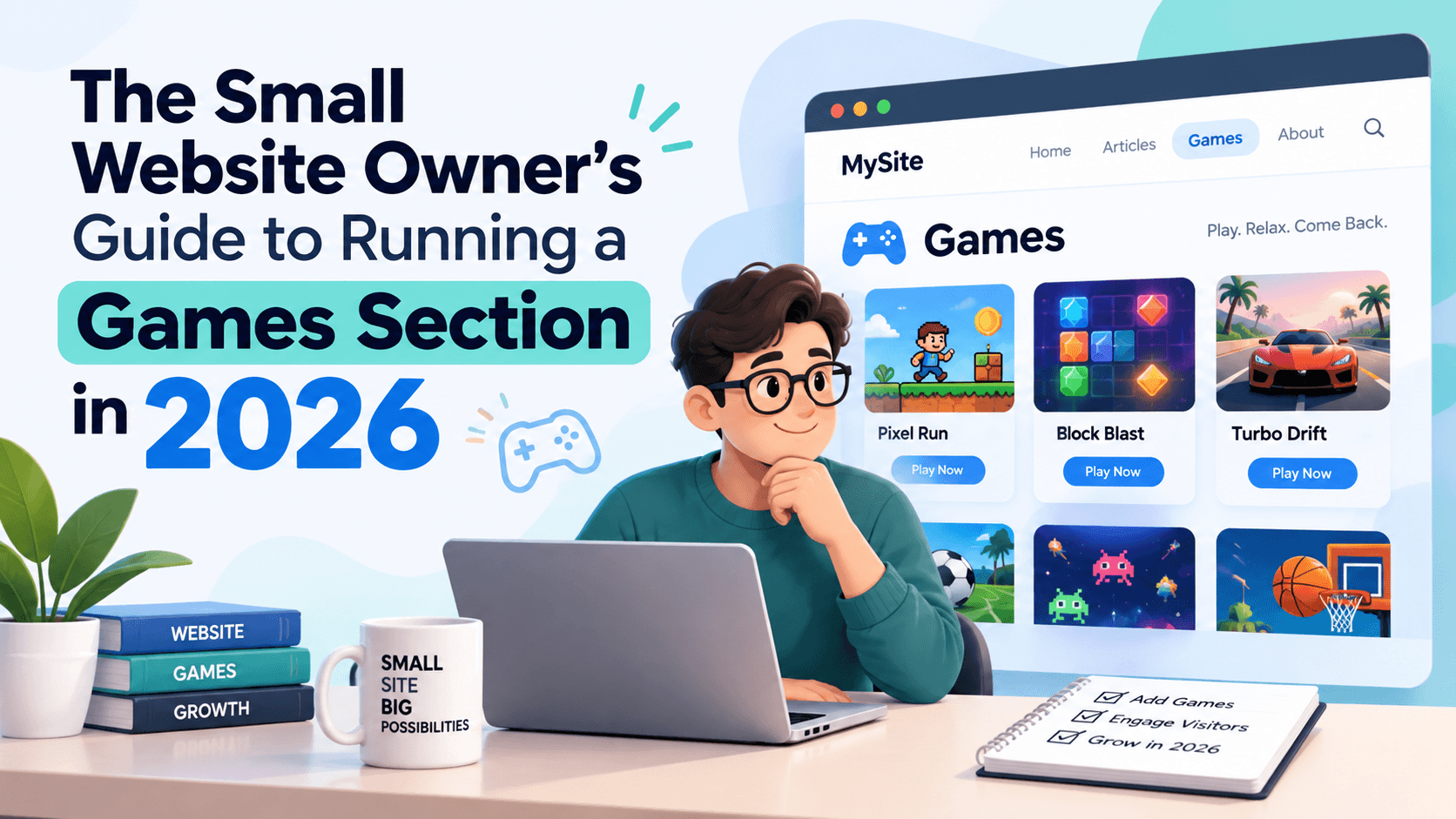 The Small Website Owner's Guide to Running a Games Section in 2026