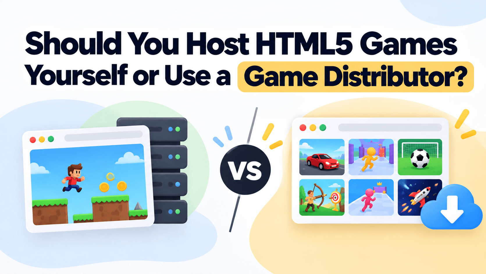 Should You Host HTML5 Games Yourself or Use a Game Distributor?